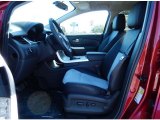 2014 Ford Edge SEL EcoBoost SEL Appearance Charcoal Black Leather/Gray Alcantara Interior