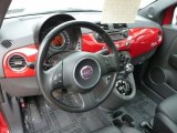 2012 Fiat 500 Sport Dashboard