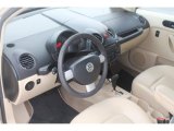 2006 Volkswagen New Beetle 2.5 Coupe Cream Interior