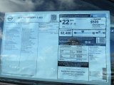 2014 Nissan Pathfinder S Window Sticker