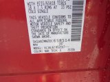 2014 Pathfinder Color Code for Cayenne Red - Color Code: NAH
