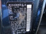 2014 Juke Color Code for Graphite Blue - Color Code: RAQ