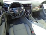 2014 Cadillac CTS Sedan Medium Titanium/Jet Black Interior