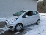 2014 Silver Ice Chevrolet Spark LS #90369515