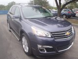 2014 Atlantis Blue Metallic Chevrolet Traverse LT #90369937