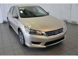 2014 Champagne Frost Pearl Honda Accord LX Sedan #90369421