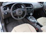 2014 Audi A5 2.0T Cabriolet Velvet Beige/Moor Brown Interior