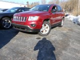 2012 Deep Cherry Red Crystal Pearl Jeep Compass Latitude 4x4 #90408931