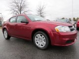 2014 Dodge Avenger Deep Cherry Red Crystal Pearl