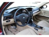 2011 BMW 3 Series 328i xDrive Sedan Beige Interior