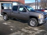 2014 Mocha Steel Metallic Chevrolet Silverado 2500HD LT Crew Cab 4x4 #90408498