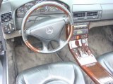 1999 Mercedes-Benz SL 600 Sport Roadster Black Interior