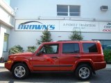 2006 Inferno Red Pearl Jeep Commander 4x4 #9015086