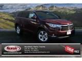2014 Moulin Rouge Mica Toyota Highlander Limited AWD #90462258