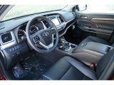 2014 Toyota Highlander Limited AWD Black Interior