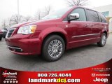 Deep Cherry Red Crystal Pearl Chrysler Town & Country in 2014