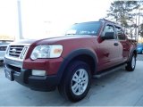 2007 Red Fire Ford Explorer Sport Trac XLT #90467092