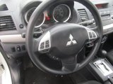 2012 Mitsubishi Lancer SE AWD Steering Wheel