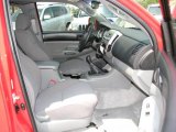 2008 Toyota Tacoma X-Runner Graphite Gray Interior