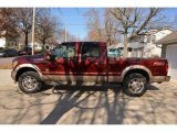 2012 Autumn Red Metallic Ford F250 Super Duty XLT Crew Cab 4x4 #90494399