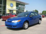 2003 Bright Blue Saturn ION 2 Quad Coupe #9029081