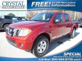 2013 Cayenne Red Nissan Frontier SV V6 Crew Cab 4x4 #90494303