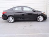 Ultra Black Hyundai Accent in 2014