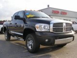 2008 Brilliant Black Crystal Pearl Dodge Ram 2500 Laramie Quad Cab 4x4 #9024782