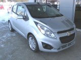 2014 Silver Ice Chevrolet Spark LS #90527727
