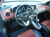 2013 Chevrolet Cruze LT Jet Black/Brick Interior