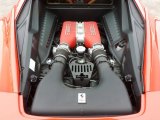 2013 Ferrari 458 Italia 4.5 Liter DI DOHC 32-Valve VVT V8 Engine