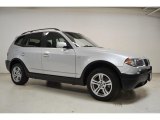 2005 BMW X3 3.0i Front 3/4 View