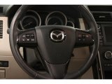 2010 Mazda CX-9 Grand Touring AWD Steering Wheel