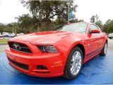 2014 Race Red Ford Mustang V6 Premium Coupe #90594470