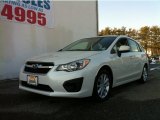 2013 Satin White Pearl Subaru Impreza 2.0i Premium 5 Door #90594741