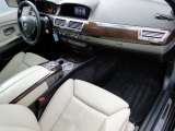 2007 BMW 7 Series 750Li Sedan Platinum Interior