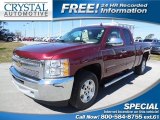 2013 Victory Red Chevrolet Silverado 1500 LT Extended Cab #90594678
