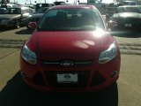 2012 Race Red Ford Focus SEL Sedan #90621795