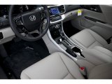 2014 Honda Accord Hybrid Touring Sedan Ivory Interior