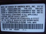 2013 RDX Color Code for Basque Red Pearl II - Color Code: R548PX