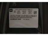 2014 Chevrolet Impala Limited LT Info Tag