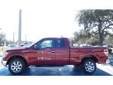 Ruby Red Metallic Ford F150 in 2013