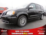 2014 Brilliant Black Crystal Pearl Chrysler Town & Country 30th Anniversary Edition #90677640