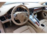 2014 Porsche Panamera S Luxor Beige Interior