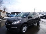 2014 Tungsten Metallic Chevrolet Traverse LS AWD #90677758