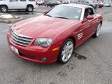 2007 Blaze Red Crystal Pearlcoat Chrysler Crossfire Limited Coupe #90677364