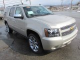 2014 Chevrolet Suburban LTZ 4x4 Front 3/4 View