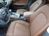 2014 Audi A7 3.0 TDI quattro Premium Plus Nougat Brown Interior