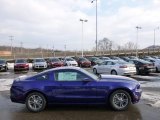 2014 Deep Impact Blue Ford Mustang V6 Premium Coupe #90677560