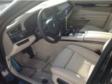 2014 BMW 7 Series 750Li Sedan Oyster Interior